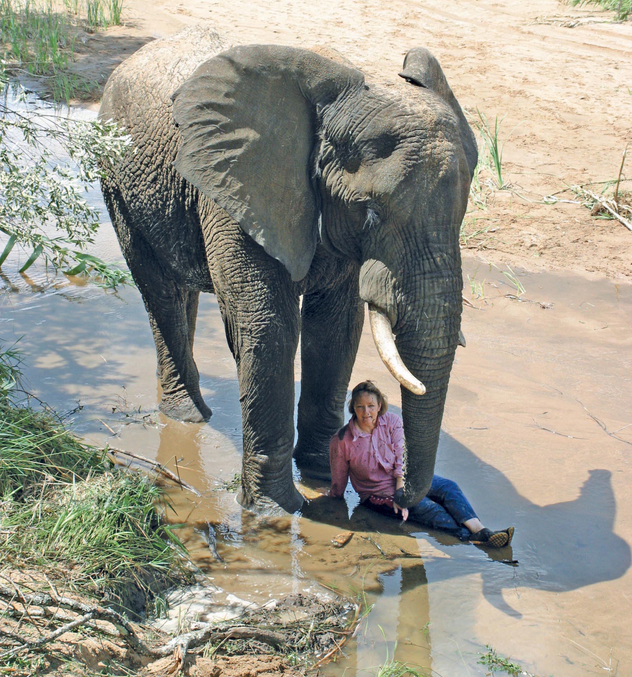 Lindie with Tembo